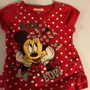 Minnie Mouse short sleeve shirt